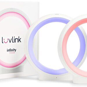 LuvLink Infinity Voice v2 - Sends Sounds/Color - 2 Total in Set/White